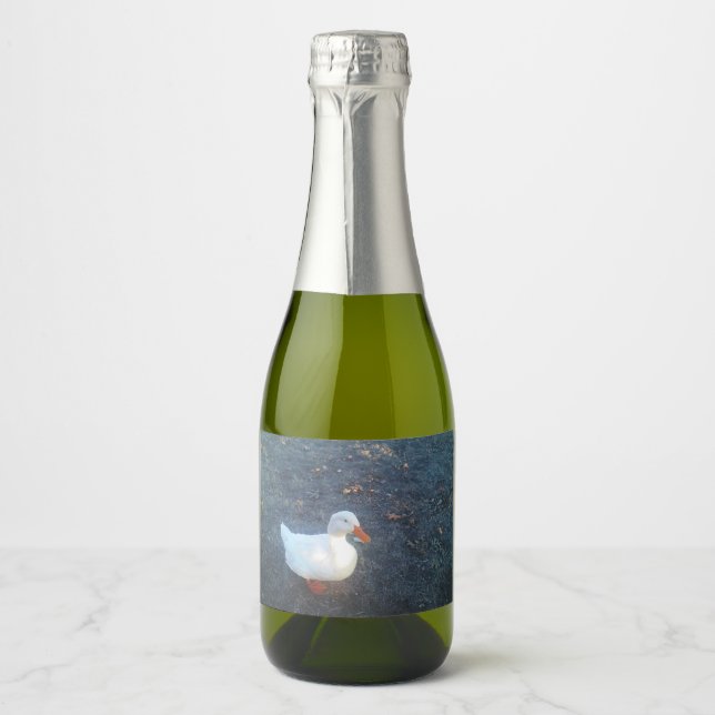 Etiqueta de botella de pato (Anverso)