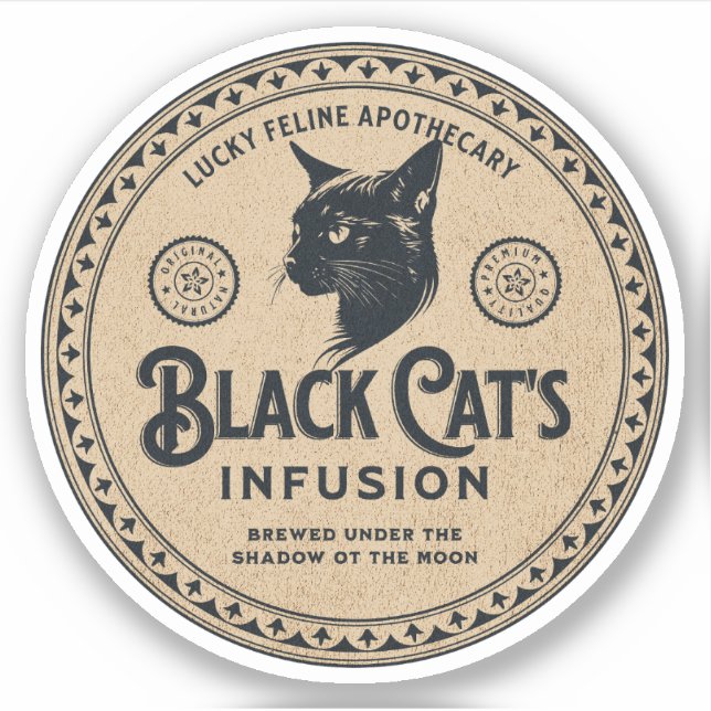 Etiqueta de botellas apotecales de la poción de br (Anverso)