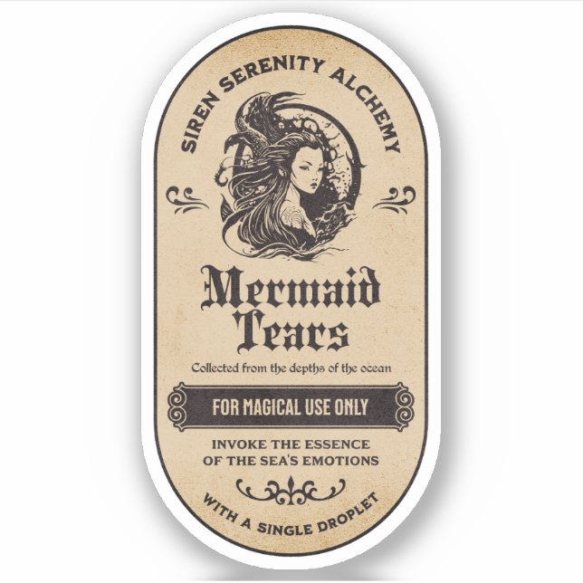 Etiqueta de botellas apotecales de la poción de br (Anverso)