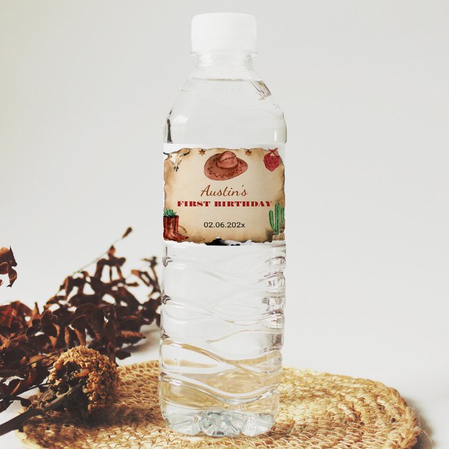 Etiqueta de botellas de agua de cumpleaños de Rode (Subido por el creador)