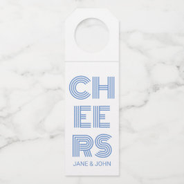 Etiqueta de botellas de Salud