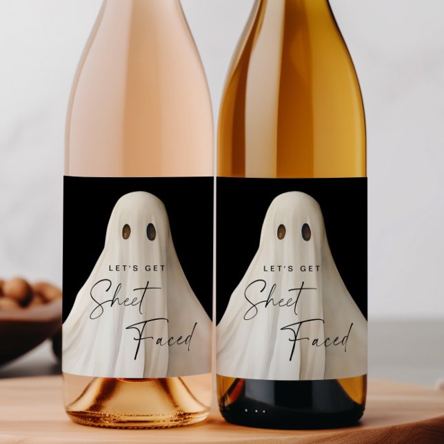 Etiqueta de botellas de vino de Halloween Hagamos  (Subido por el creador)