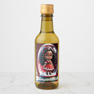 Etiqueta de botellas de vino mini