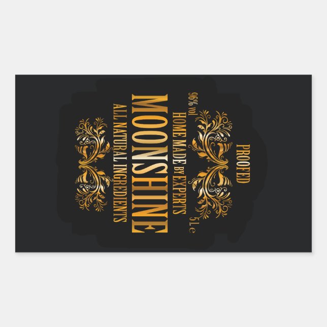 Etiqueta de brillo lunar (Anverso)