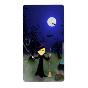 Etiqueta de bruja
