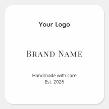 Etiqueta de café personalizada minimalista | Stic