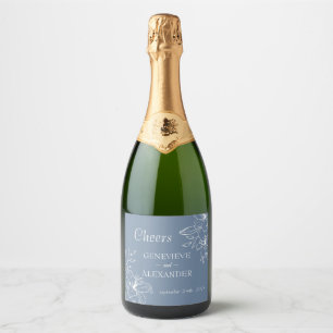 Etiqueta de Calcomanía para Botella de Champán con