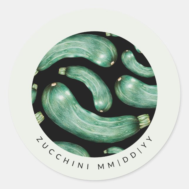 Etiqueta de canalización | Fecha | Patrón Zucchini (Anverso)