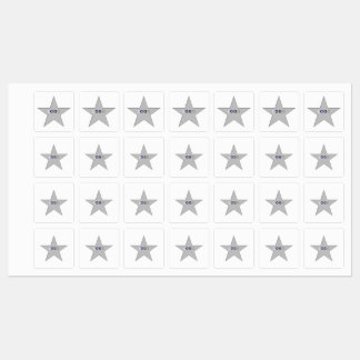 Etiqueta de carga de logotipo de hierro en la másc