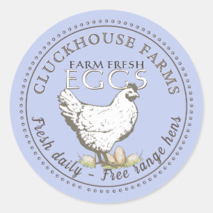 Etiqueta de cartón de hueso fresco de granja Heno