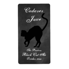 Etiqueta de cerveza de jugo Cadaver