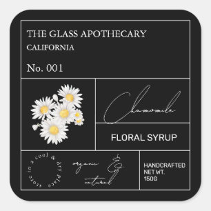 Etiqueta de Chamomile Apothecal