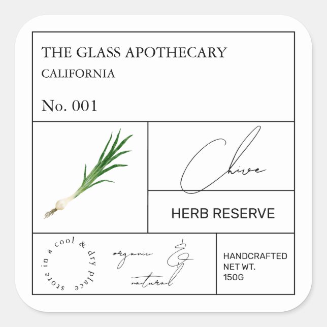 Etiqueta de chip apothecary (Anverso)