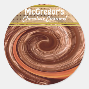 Etiqueta de chocolate