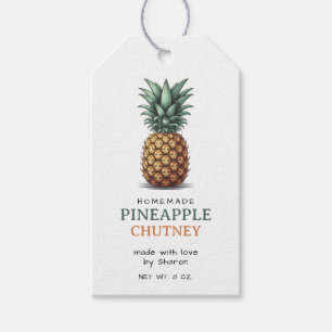 Etiqueta de Chutney de Piña