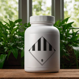 Etiqueta de clase 9 diversa