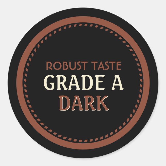 Etiqueta de clasificación de jarabe de arce con or (Anverso)