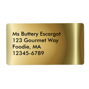 Etiqueta de cobre del ~ que destella