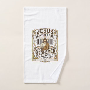 Etiqueta de código de barras de Jesús Redimido Jes