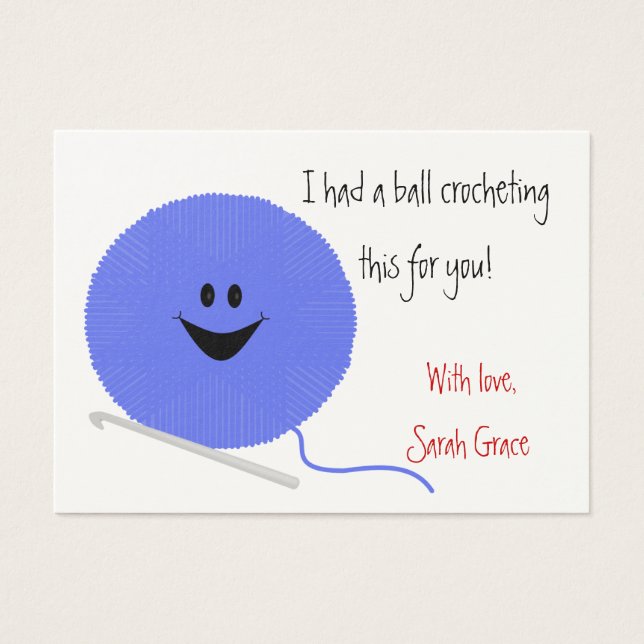 Etiqueta de colector de crochet (Frente)