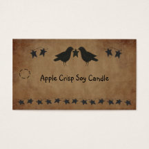 Etiqueta de colgado de cuerdas y estrellas