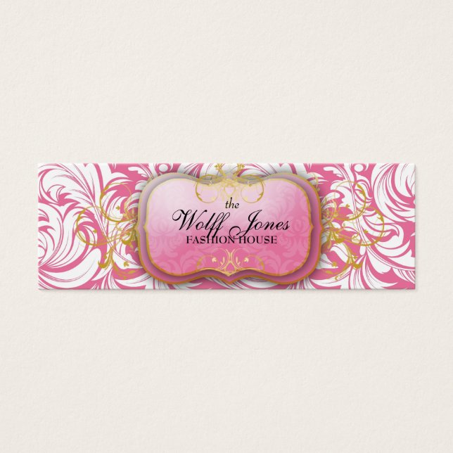 Etiqueta de colgante Wolff Jones, Personalizado 31 (Frente)