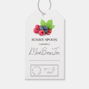 Etiqueta de colza de Berry mixta