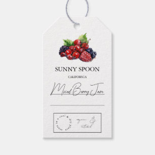 Etiqueta de colza de Berry mixta