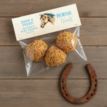 Etiqueta de comida para regalo de baby shower Hors