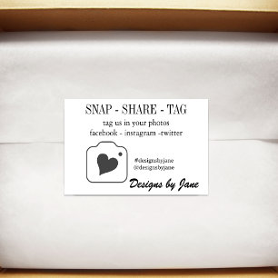 Etiqueta de Compartir Snap para Pequeñas Empresas