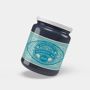 Etiqueta de Conserva de Mermelada Retro Vintage