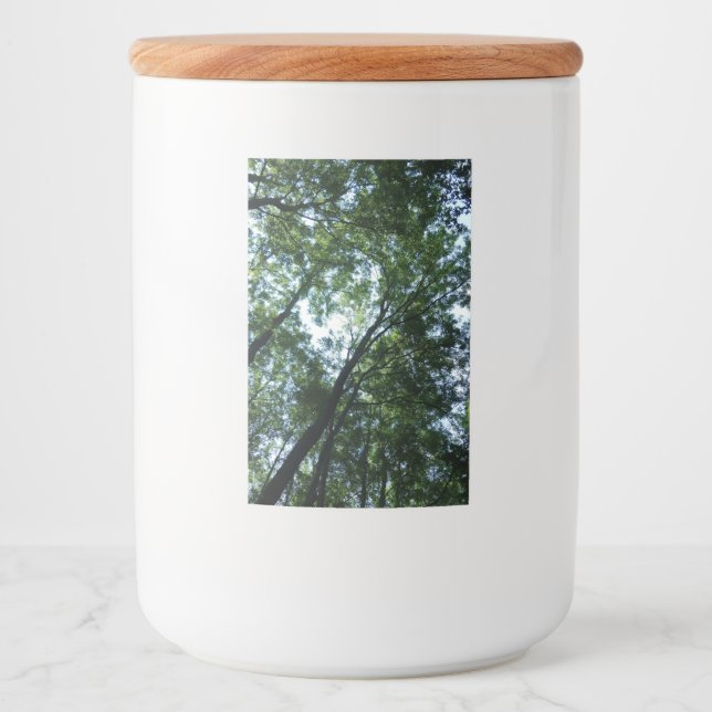 Etiqueta de contenedor de alimentos de jungla (Anverso)