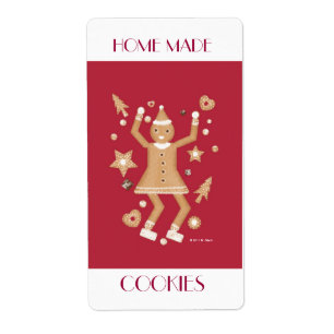 Etiqueta de cookie casera © 2011 M. Martz