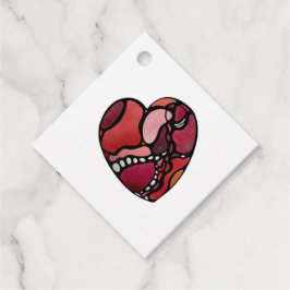 Etiqueta de corazón