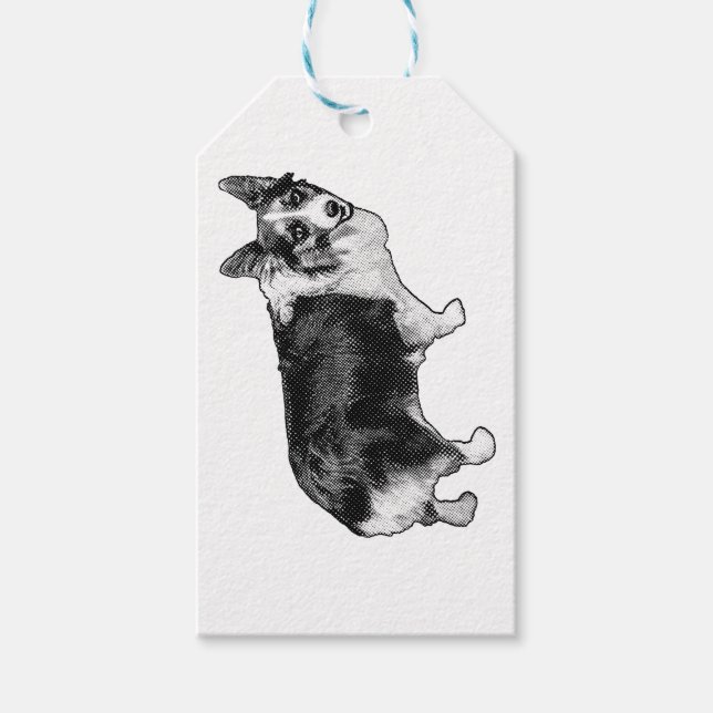 Etiqueta de Corgi de cinta (Anverso)