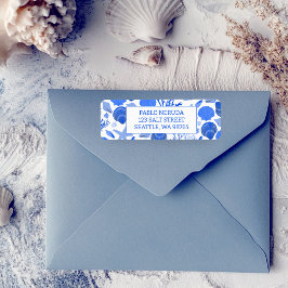 Etiqueta De Correo De Dirección De Retorno Persona