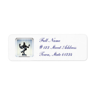 Etiqueta de correo de Hindu Shiva