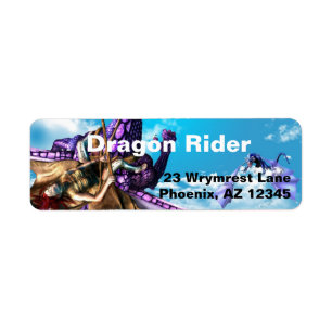 Etiqueta de correo Dragon