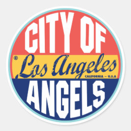 Etiqueta de cosecha de Los Ángeles