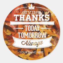 Etiqueta de cosecha de otoño de las hojas de roble