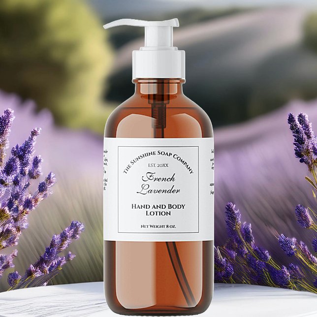 Etiqueta de cosmética impermeable blanca de 2" x 6 (Subido por el creador)