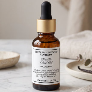 Etiqueta de cosméticos de jabón estilo vintage bla