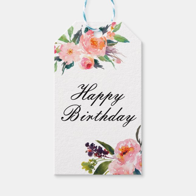 Etiqueta de cumpleaños (Anverso)