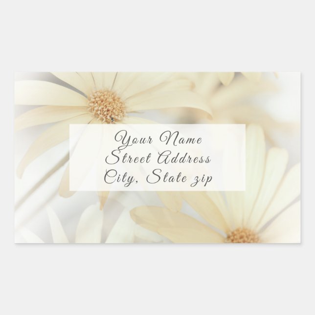 Etiqueta de 'Daisies oníricos' (Anverso)