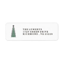 Etiqueta de dirección de árbol de mod