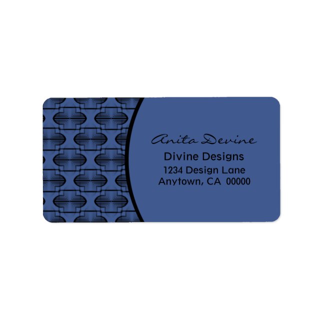 Etiqueta de dirección de arcos antiguos (Frente)