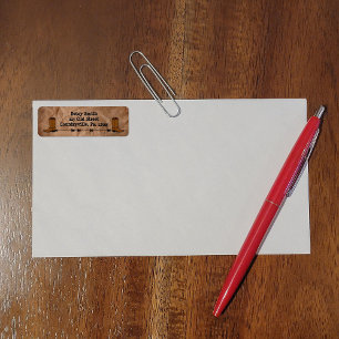 Etiqueta de dirección de bots de Cowboy