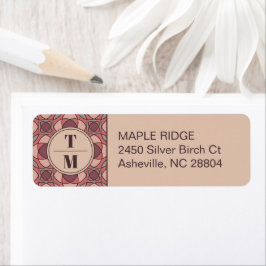 Etiqueta de dirección de devolución