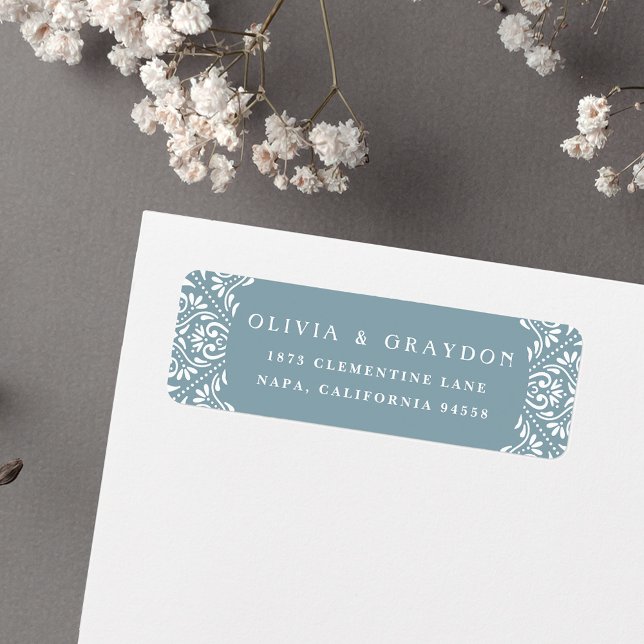 Etiqueta de dirección de devolución de Beaux Arts  (Subido por el creador)