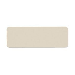Etiqueta de dirección de devolución de color blanc